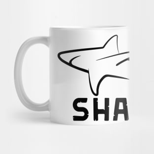 Shark artwork Mug